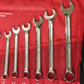 آچار یکسر تخت یکسر رینگی سولید مدل YP-6-22/12Pcs مجموعه 12 عددی