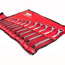 آچار دو سر رینگی سولید مدل کیفی 6-7تا30-32 RING SPANNER  مجموعه 12 عددی